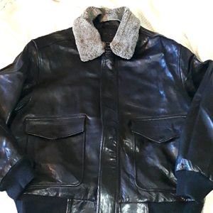 Men's Butta Soft (ALL  LEATHER) Aviator Jacket XXL